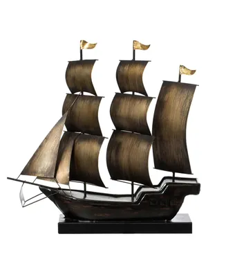 Nautical Home Decor Sailboat Centerpiece Ship Decor Desktop Decoration