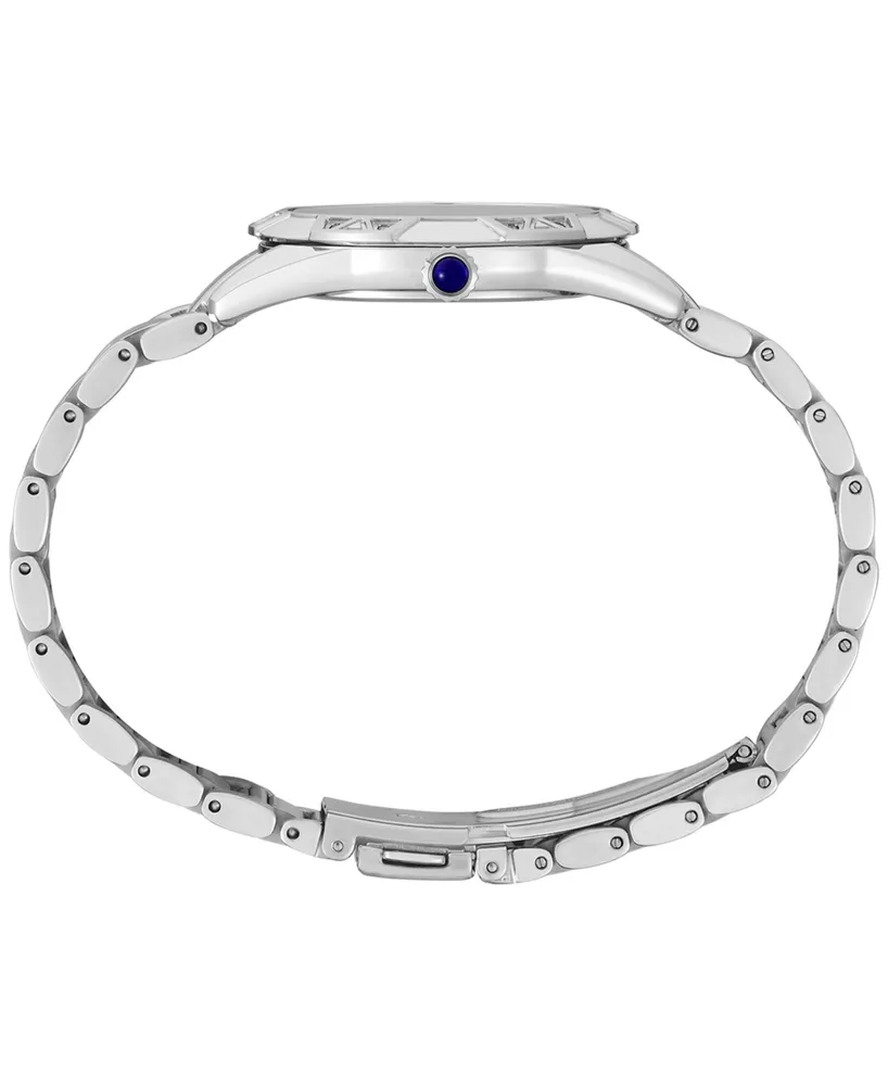 Seiko Women's Diamond (1/6 ct. t.w.) Stainless Steel Bracelet Watch 33mm