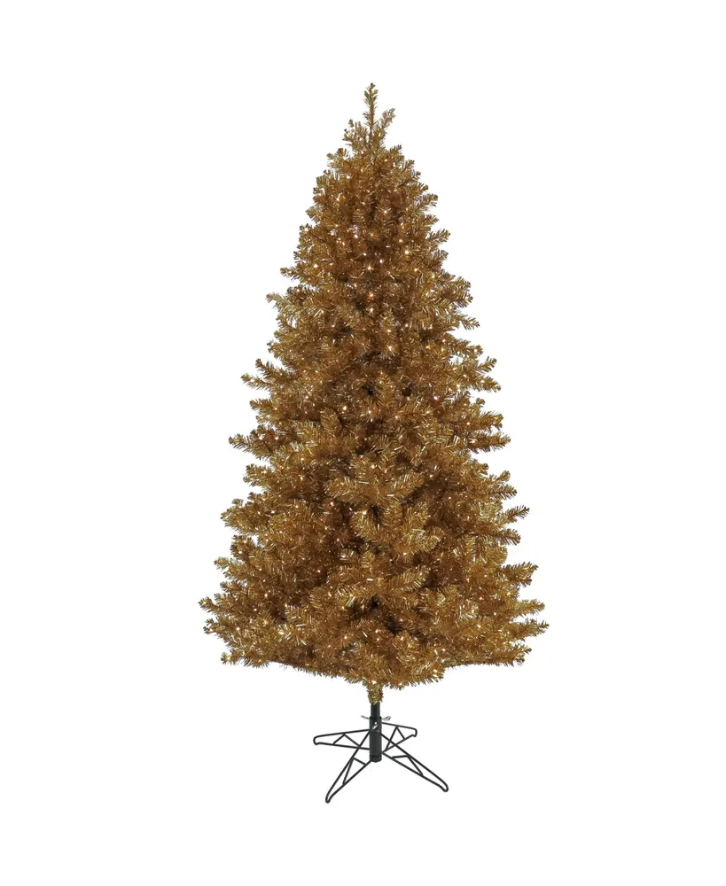 National Tree Company 7.5' Pre-Lit Metallic Christmas Tree - Gold
