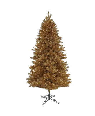 National Tree Company 7.5' Pre-Lit Metallic Christmas Tree - Gold