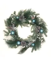 National Tree Company 24" Decorated Evergreen Christmas Wreath