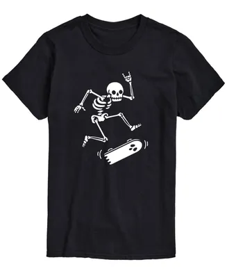 Airwaves Men's Skateboarding Skeleton Classic Fit T-shirt
