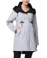 Kimi + Kai Women's Aino Water Repellent Hooded Parka Coat