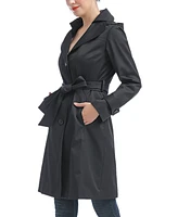 Kimi + Kai Women's Adel Water-Resistant Hooded Trench Coat