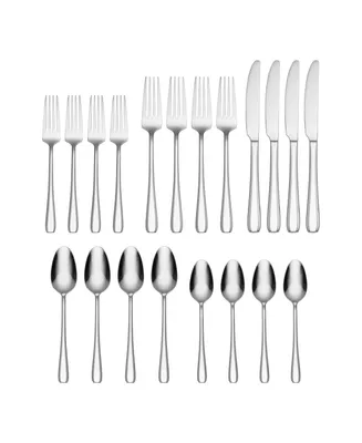 Oneida Waverly 20 Piece Everyday Flatware Set, Service For 4