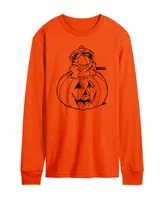 Airwaves Men's Garfield Pumpkin Long Sleeve T-shirt