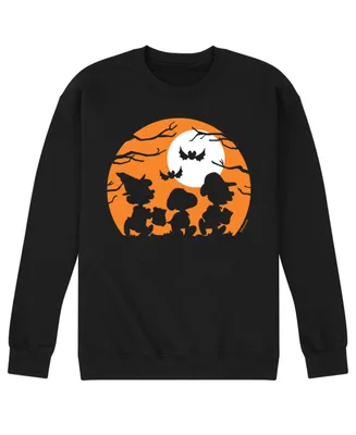 Airwaves Men's Peanuts Trick or Treating Fleece T-shirt