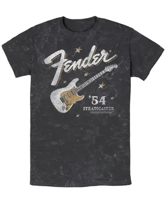 Fifth Sun Men's Fender Western Stratocaster Short Sleeve Mineral Wash T-shirt