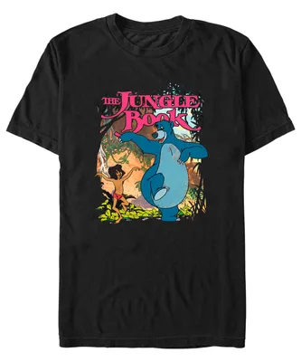 Fifth Sun Men's Jungle Book Friends Dance Short Sleeve T-shirt