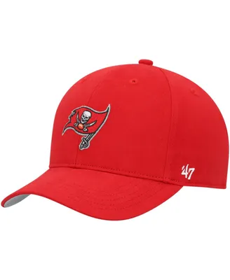 Little Boys '47 Brand Red Tampa Bay Buccaneers Basic Mvp Adjustable Hat