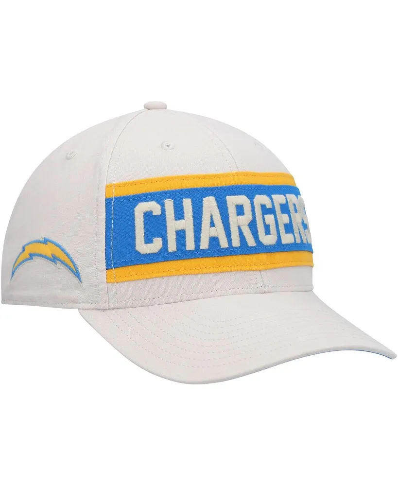 Men's '47 Cream Los Angeles Chargers Crossroad Mvp Adjustable Hat