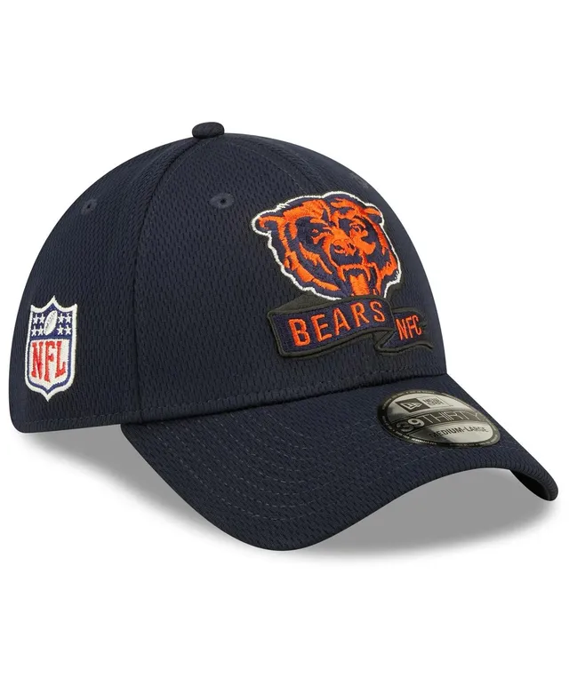 Chicago Bears New Era Team Banded 39THIRTY Flex Hat - Navy/Orange