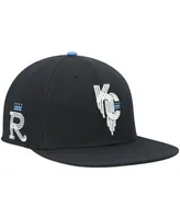 Men's '47 Brand Navy Kansas City Royals City Connect Captain Snapback Hat