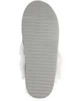 Izod Women's Demi Cable Knit Scuff Slippers