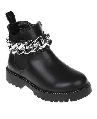 Vince Camuto Little Girls Moto Fashion Ankle Boots