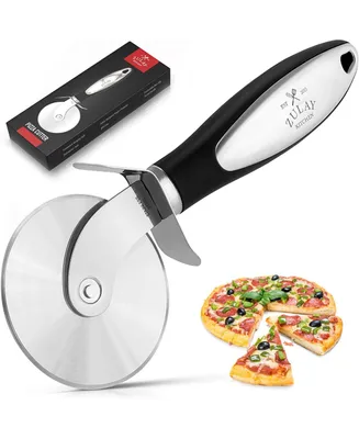 Zulay Kitchen Premium Stainless Steel Large Pizza Cutter Wheel