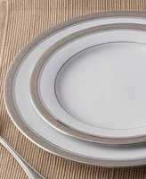 Noritake Crestwood Platinum Set of 4 Salad Plates, Service For 4