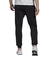 adidas Men's Cozy Fleece Tapered Leg Mid-Rise Jogger Pants