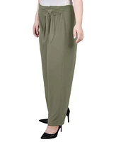 Ny Collection Plus Size Pull On with Sash Pants