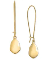 Style & Co Polished Paddle Wire Drop Earrings, Created for Macy's