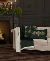 J Queen New York Noelle Decorative Pillow, 18" x 18"