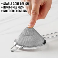 Cone Shaped Cocktail Strainer For Cocktails, Tea Herbs, Coffee & Drinks