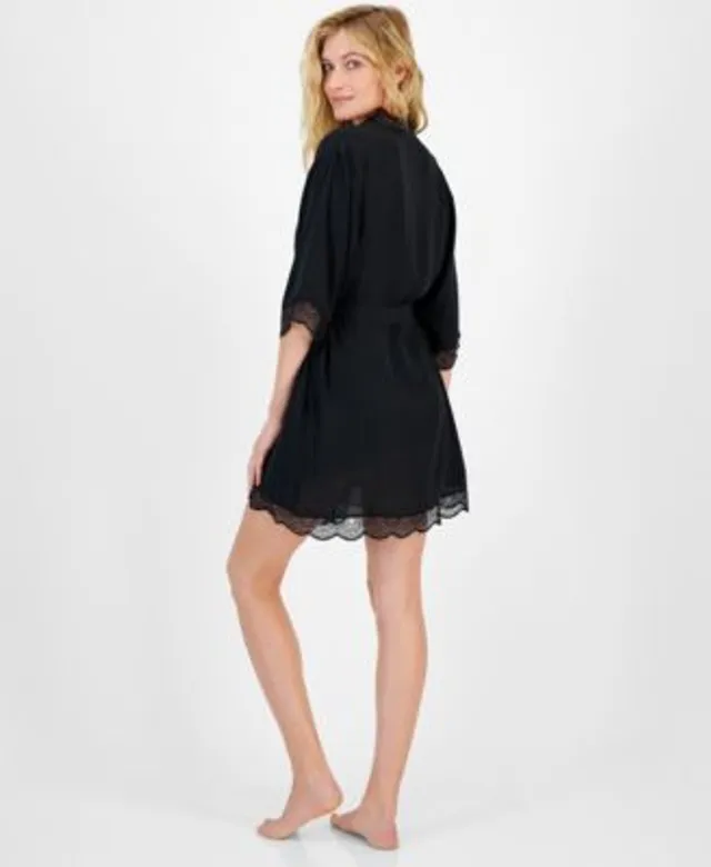 Lace & Chiffon Nightgown Lingerie, Created for Macy's