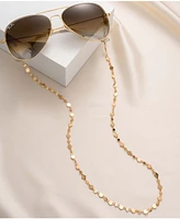 Ettika Women's 18k Gold Plated Real Aces Glasses Chain - Gold