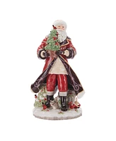 Fitz and Floyd Chalet Santa Figurine