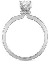 Alethea Certified Diamond Solitaire Engagement Ring (3/4 ct. t.w.) 14k Gold featuring diamonds with the De Beers Code of Origin, Created for Macy's