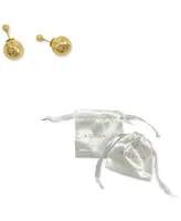 Adornia Double-Sided Ball Earrings