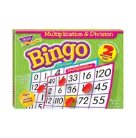 Multiplication Division Bingo Skill Game