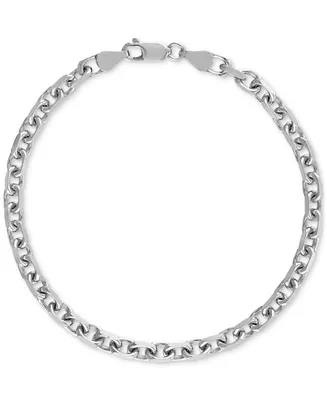 Esquire Men's Jewelry Cable Link Chain Bracelet, Created for Macy's