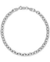 Esquire Men's Jewelry Cable Link Chain Bracelet, Created for Macy's