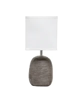 Simple Designs Bedrock Ceramic Table Lamp