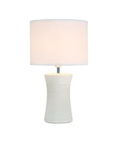 Simple Designs Hourglass Table Lamp