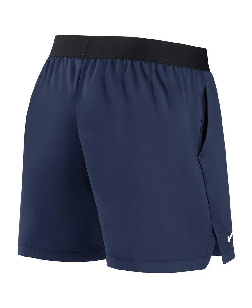 Women's Nike Navy Houston Astros Authentic Collection Flex Vent Max Performance Shorts