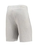 Men's Concepts Sport Oatmeal Tampa Bay Rays Mainstream Logo Terry Tri-Blend Shorts