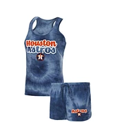 Women's Concepts Sport Navy Houston Astros Billboard Racerback Tank Top and Shorts Set