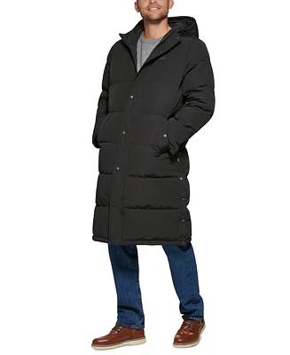 Levi's Men's Quilted Extra Long Parka Jacket