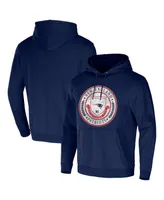 Men's Nfl x Darius Rucker Collection by Fanatics Navy New England Patriots Washed Pullover Hoodie