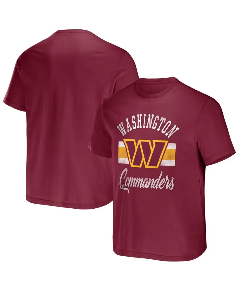 Men's Nfl x Darius Rucker Collection by Fanatics Burgundy Washington Commanders T-shirt