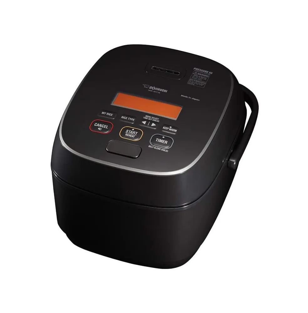 Zojirushi Nw-Jec18Ba Pressure Induction Heating Rice Cooker With Accessory