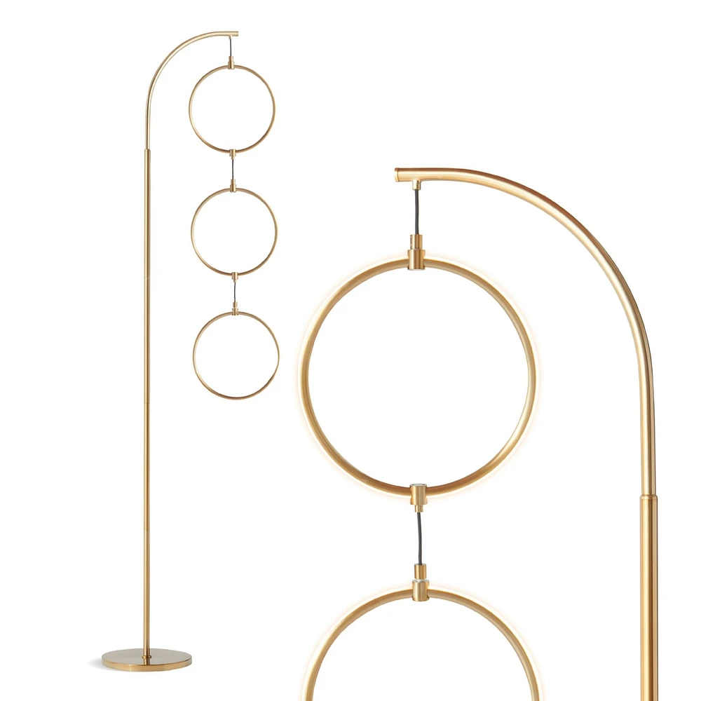 Brightech Nova 74" Modern Dimmable Led Floor Lamp