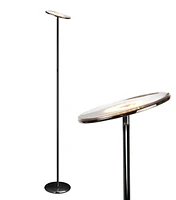 Brightech Sky 63" Super Bright Led Torchiere Modern Floor Lamp with Adjustable Head