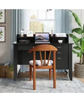 Costway Computer Desk Pc Laptop Writing Table Workstation Home