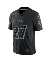 Men's Nike J.k. Dobbins Black Baltimore Ravens Reflective Limited Jersey