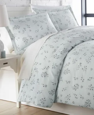 Southshore Fine Linens Sweet Floral 3 Piece Comforter and Sham Set