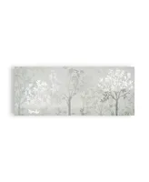 Laura Ashley Misty Woodland Printed Canvas Wall Art, 15.7" x 39.37"