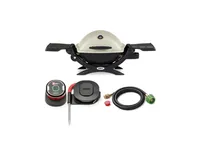 Weber Q1200 Liquid Propane Grill Titanium Itech